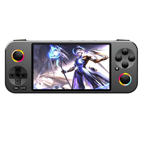 G36 4.5 Inch HD Screen Handheld Game Console 23 Emulators Dual Joystick Portable Gamepad, with 16GB TF Card - Black - 1