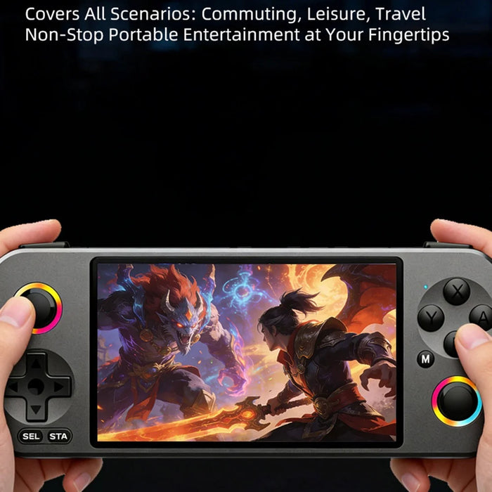 G36 4.5 Inch HD Screen Handheld Game Console 23 Emulators Dual Joystick Portable Gamepad, with 16GB TF Card - Black - 3