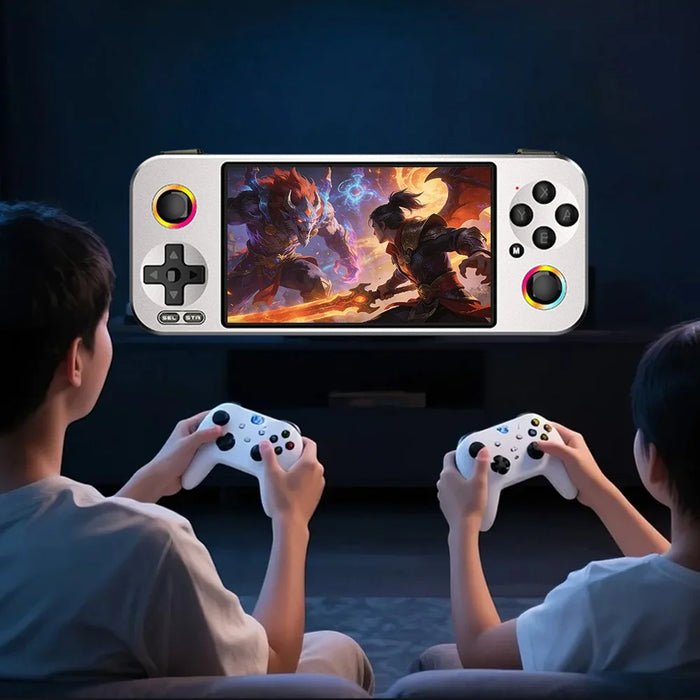 G36 4.5 Inch HD Screen Handheld Game Console 23 Emulators Dual Joystick Portable Gamepad, with 16GB TF Card - Black - 5