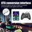 R36ultra X Handheld Game Console with 32GB TF Card Dual 3D Joysticks 4.5 Inch IPS Screen Gamepad with RGB Light - Red - 5