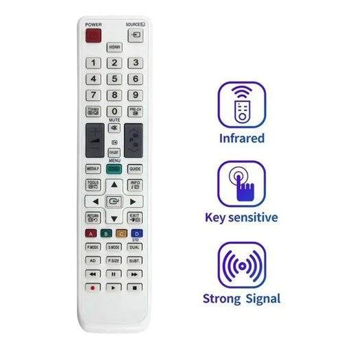 BN59-01081A IR Remote Control for Samsung TV Direct Use No Pairing Infrared Replacement Controller - 2