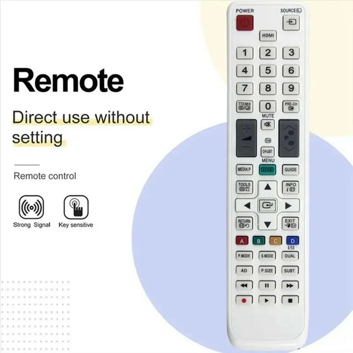 BN59-01081A IR Remote Control for Samsung TV Direct Use No Pairing Infrared Replacement Controller - 4