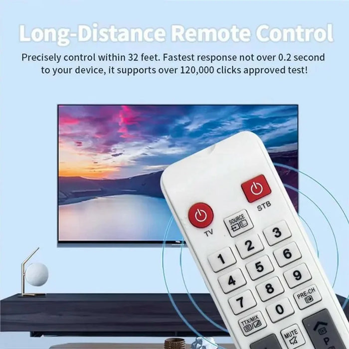 BN59-01178C Infrared Remote Control for Samsung TV 10m Long Range IR Replacement Controller - 6