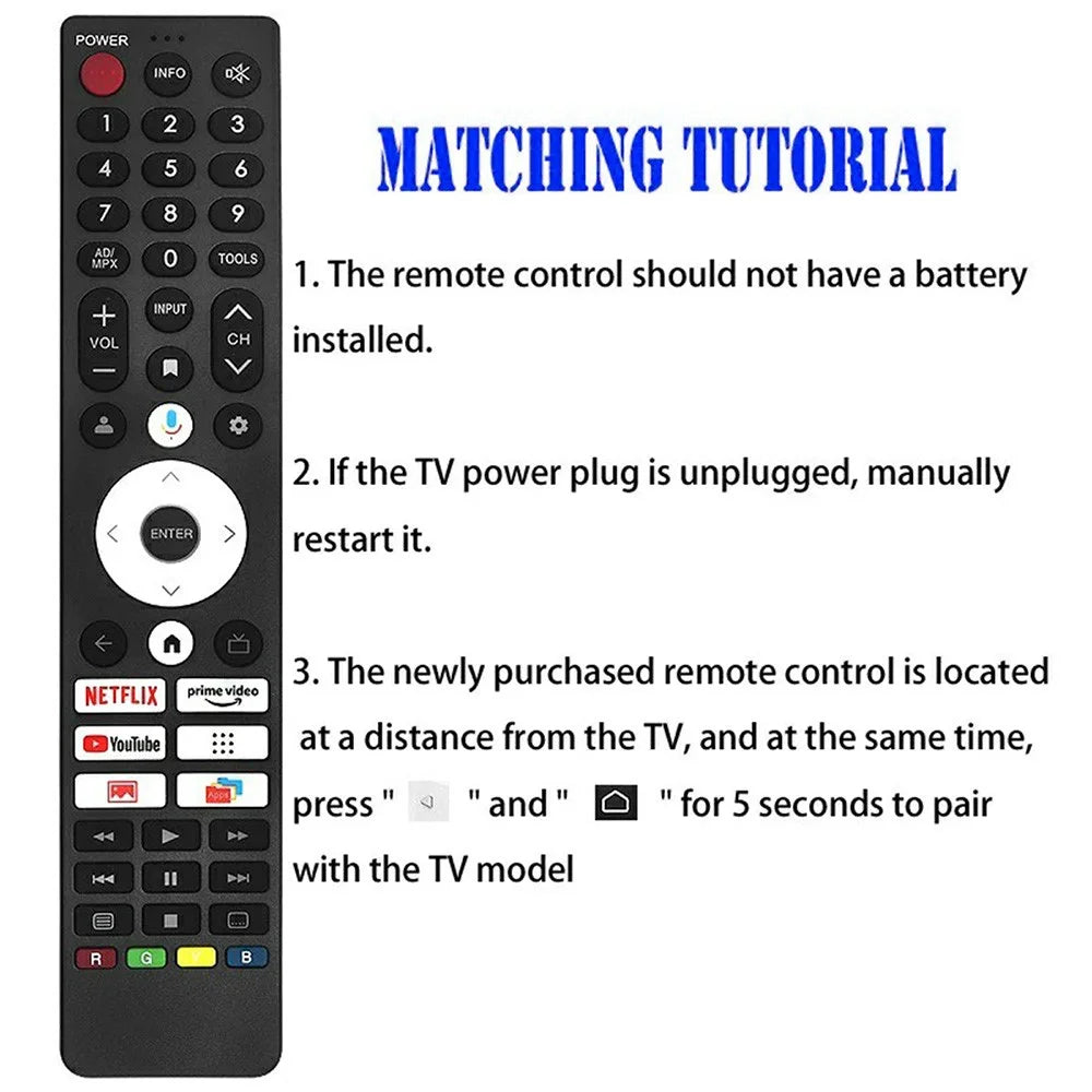 GB422WJSA Voice Function Infrared Remote Control for Sharp TV Bluetooth-compatible IR Replacement Controller - 3