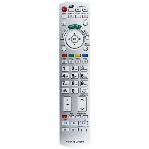 N2QAYB000504 Infrared Remote Control for Panasonic TV Strong Signal IR Wireless Replacement Controller - 1