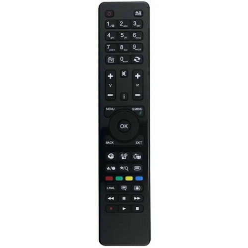 RC4860 Infrared Remote Control for Hitachi TV Ergonomic Long-Distance IR Wireless Replacement Controller - 1