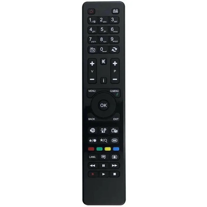 RC4860 Infrared Remote Control for Hitachi TV Ergonomic Long-Distance IR Wireless Replacement Controller - 1