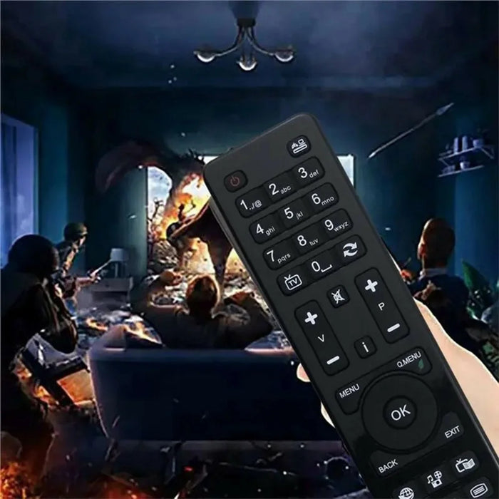RC4860 Infrared Remote Control for Hitachi TV Ergonomic Long-Distance IR Wireless Replacement Controller - 3