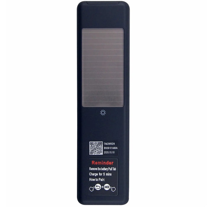 BN59-01480A For Samsung TV Remote Control Ergonomic Solar Powered Voice Control Smart Television Replacement Controller - 5