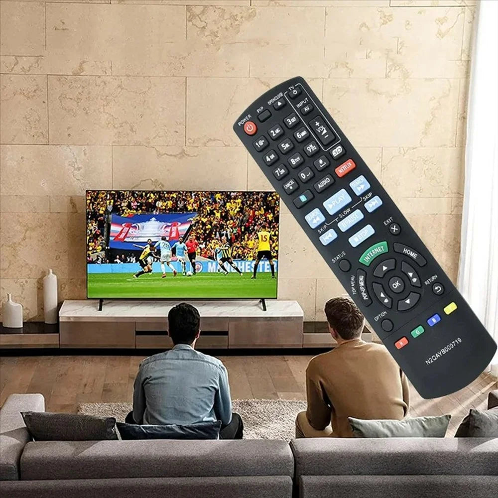 N2QAYB000719 Infrared Remote Control for Panasonic Blu-ray DVD Player Ergonomic IR Wireless Replacement Controller - 4