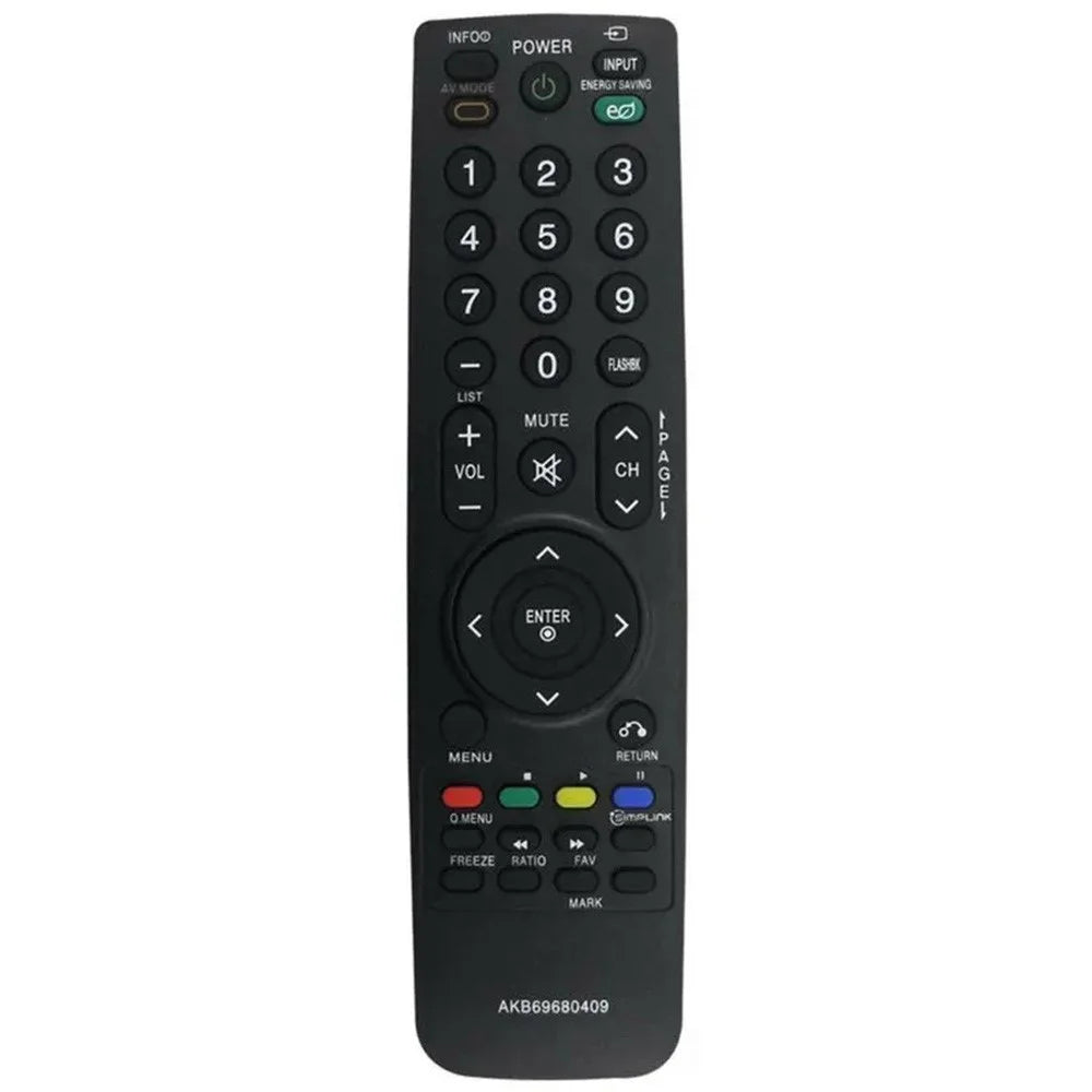 AKB69680409 Infrared Remote Control for LG TV Ergonomic Wireless Replacement IR Television Controller - 1