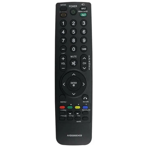 AKB69680409 Infrared Remote Control for LG TV Ergonomic Wireless Replacement IR Television Controller - 1