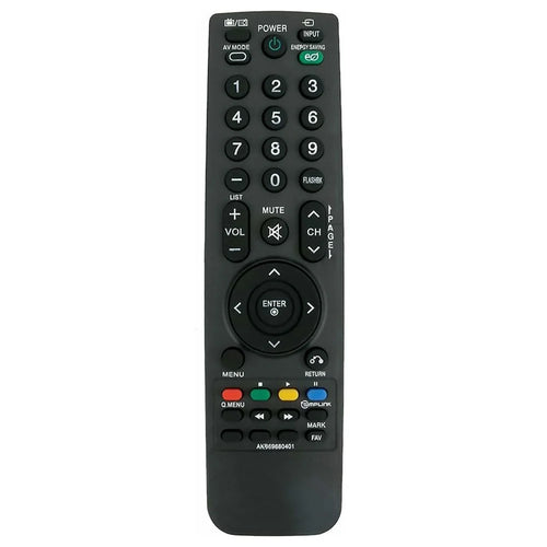 AKB69680401 Infrared Remote Control for LG TV Ergonomic IR Replacement Television Controller - 1