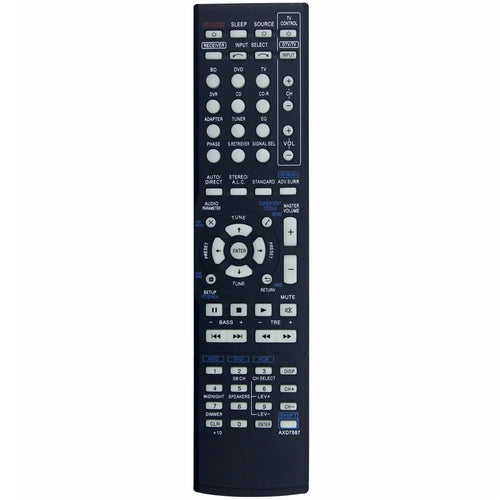 AXD7587 Infrared Remote Control for Pioneer AV Receiver Ergonomic IR Wireless Replacement Television Controller - 1