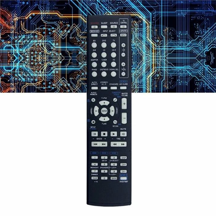 AXD7587 Infrared Remote Control for Pioneer AV Receiver Ergonomic IR Wireless Replacement Television Controller - 5