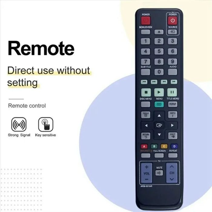 AK59-00104R Infrared Remote Control for Samsung Blu-ray DVD Player Direct Use Strong Signal IR Wireless Replacement Controller - 4