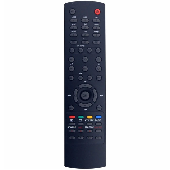 GB067WJSA Television Remote Control for Sharp TV Ergonomic Infrared IR Wireless Replacement Controller - 1