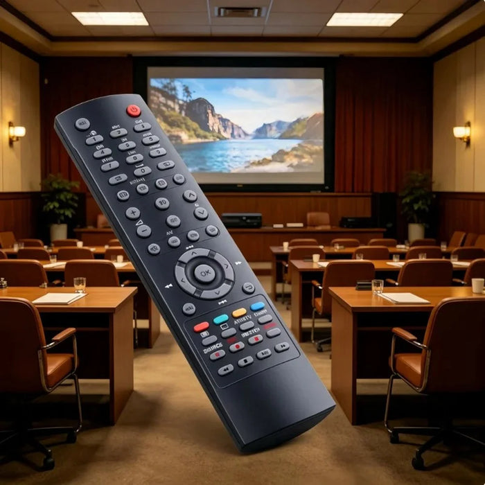 GB067WJSA Television Remote Control for Sharp TV Ergonomic Infrared IR Wireless Replacement Controller - 6