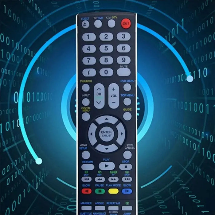 SE-R0329 Infrared Remote Control for Toshiba DVD Player Ergonomic IR Wireless Replacement Controller - 5