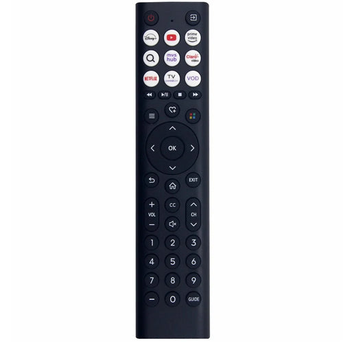 EN2F38H Infrared Remote Control for Hisense TV Ergonomic IR Wireless Replacement Controller - 1