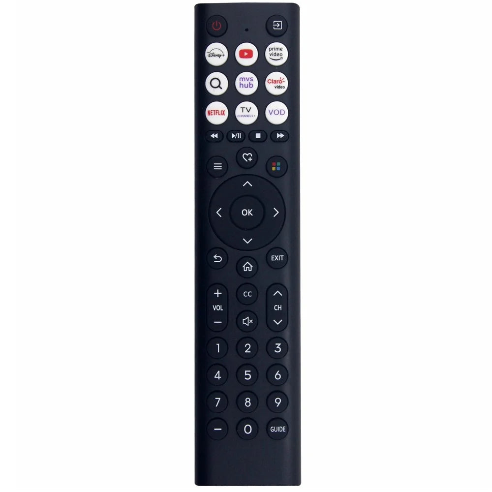 EN2F38H Infrared Remote Control for Hisense TV Ergonomic IR Wireless Replacement Controller - 1