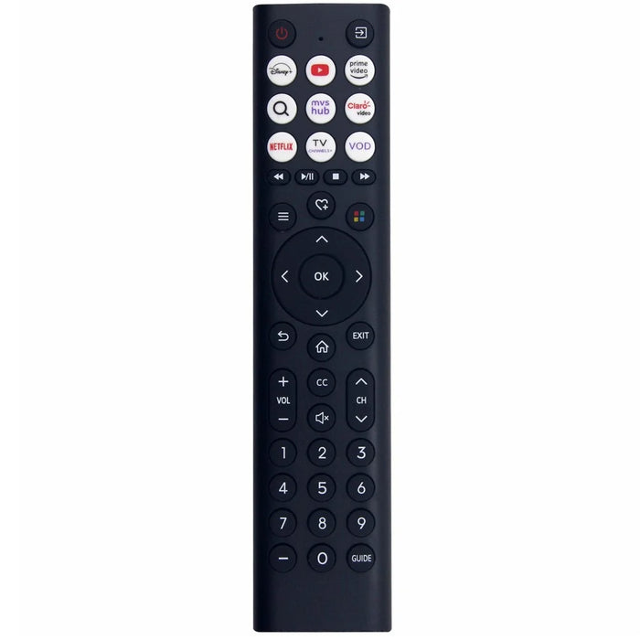 EN2F38H Infrared Remote Control for Hisense TV Ergonomic IR Wireless Replacement Controller - 1