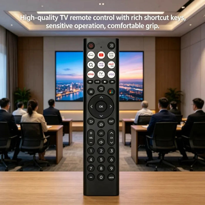 EN2F38H Infrared Remote Control for Hisense TV Ergonomic IR Wireless Replacement Controller - 2