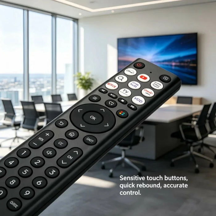 EN2F38H Infrared Remote Control for Hisense TV Ergonomic IR Wireless Replacement Controller - 5