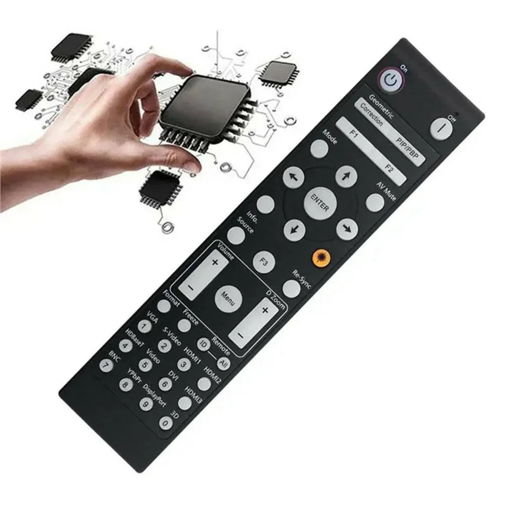 EH515T Infrared Remote Control for Optoma Projector Ergonomic IR Wireless Replacement Controller - 4