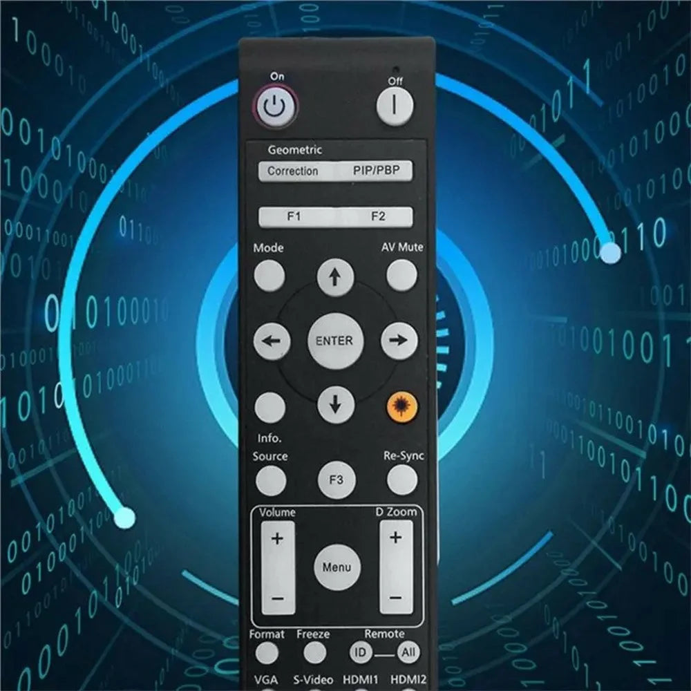 EH515T Infrared Remote Control for Optoma Projector Ergonomic IR Wireless Replacement Controller - 6