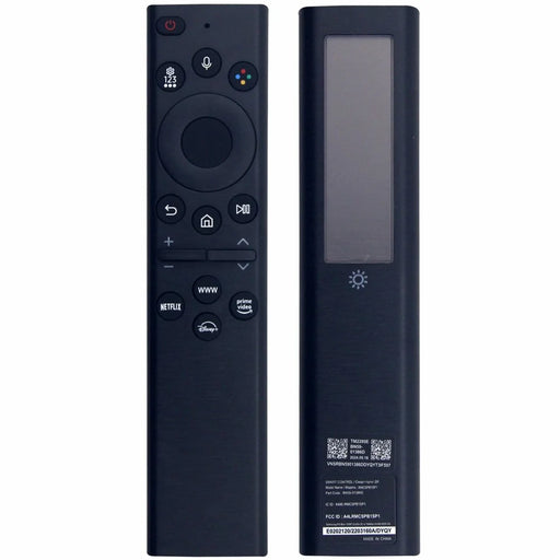 BN59-01386D Solar Powered Voice Control Remote Control for Samsung TV Smart Television Replacement Controller - 1