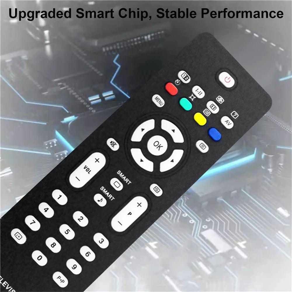 RC2023601 / 01 Infrared Remote Control for Philips TV 10m Range Direct Use IR Ergonomic Replacement Television Controller - 2