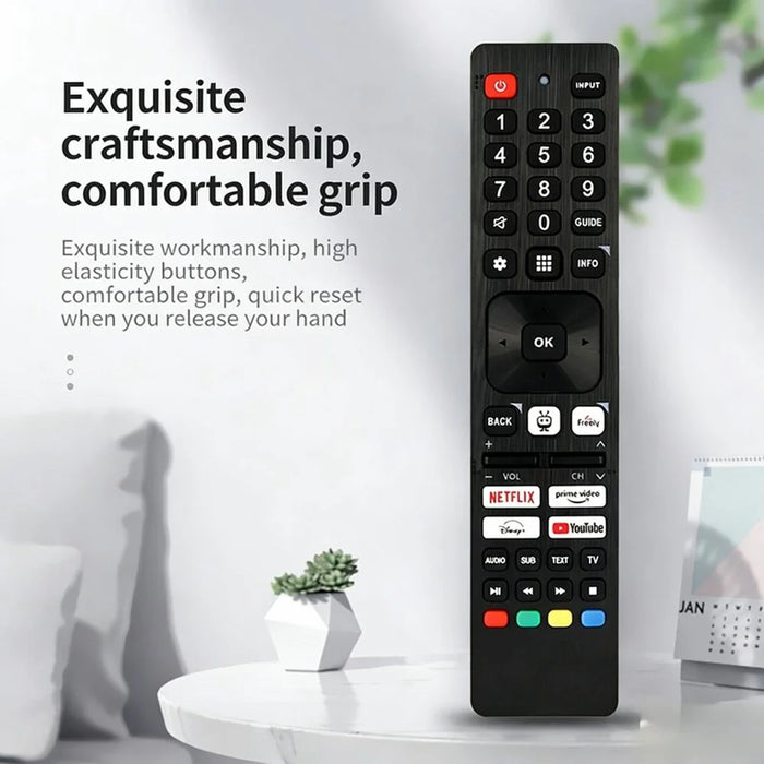 RMC0155N Remote Control for Sharp TV ABS Material 10m Range Ergonomic Infrared IR Controller Replacement - 3