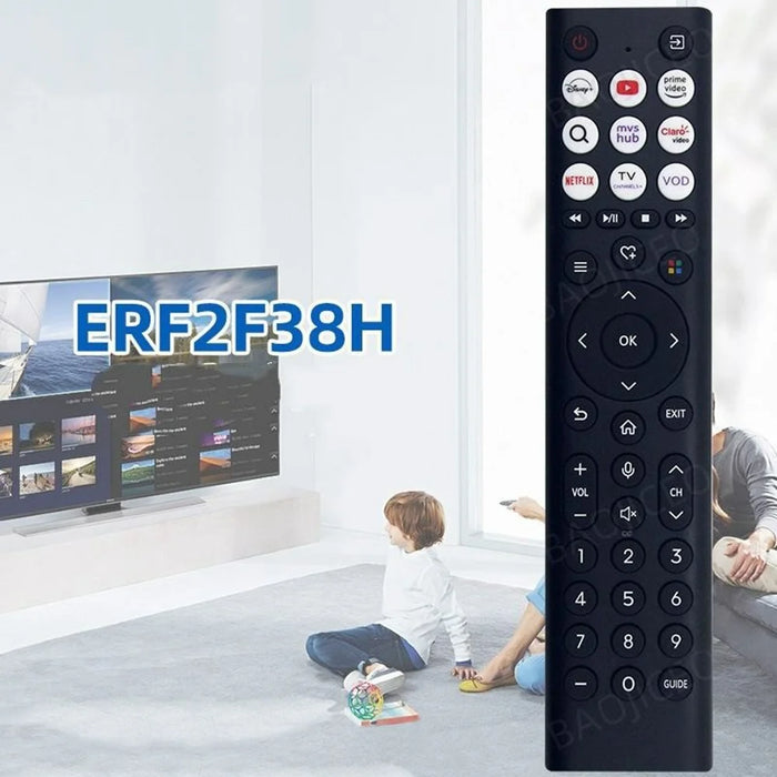 ERF2F38H Remote Control for Hisense TV Infrared IR Controller ABS Material Controller Replacement (No Voice Function) - 5