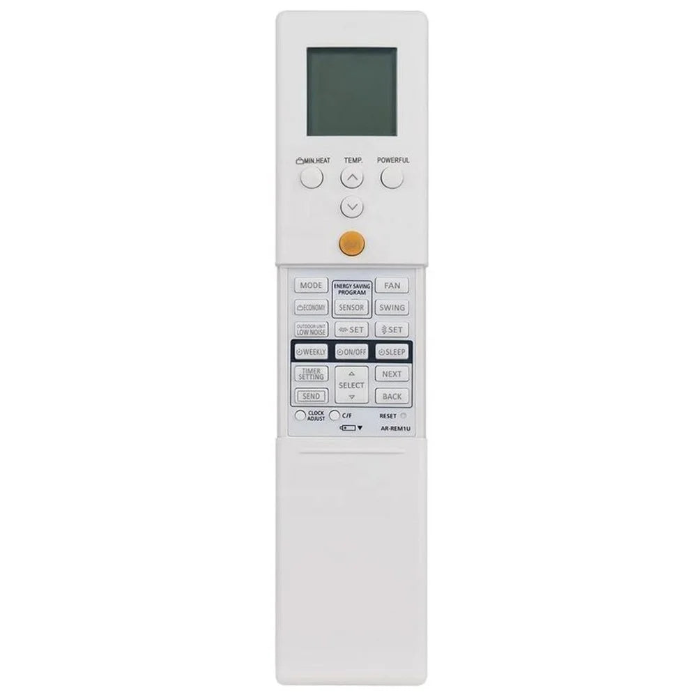 AR-REM1U Remote Control for Fujitsu Air Conditioner Ergonomic 10m Range LCD Display Controller Replacement - 1