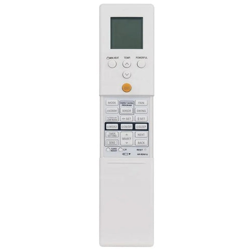 AR-REM1U Remote Control for Fujitsu Air Conditioner Ergonomic 10m Range LCD Display Controller Replacement - 1