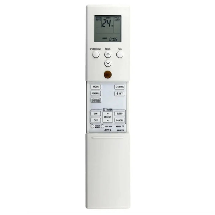 AR-RET5E Remote Control for Fujitsu Air Conditioner LCD Display Infrared IR Ergonomic Controller Replacement - 1