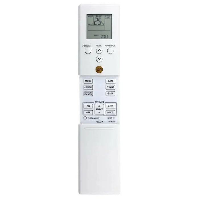 AR-REB1E Remote Control for Fujitsu Air Conditioner LCD Display 10m Range Ergonomic Controller Replacement - 1