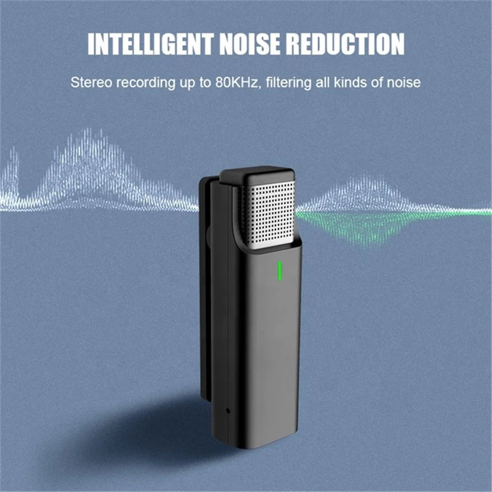 033A2 2 Microphones + 1 Receiver for Interview Live Broadcast Wireless Lavalier Mic System, 3.5mm Interface - 2
