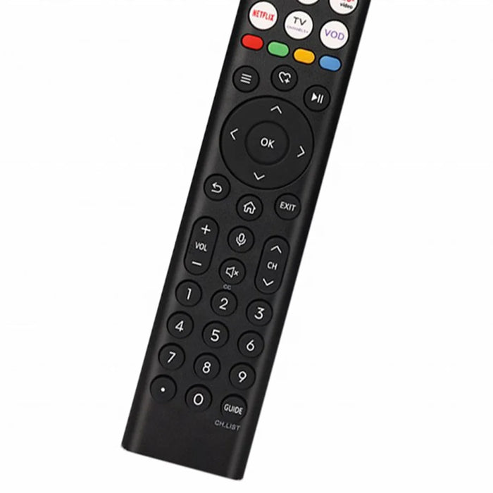 ERF2J38H Remote Control for Hisense TV 10m Range Infrared IR No Voice Function Controller Replacement - 5