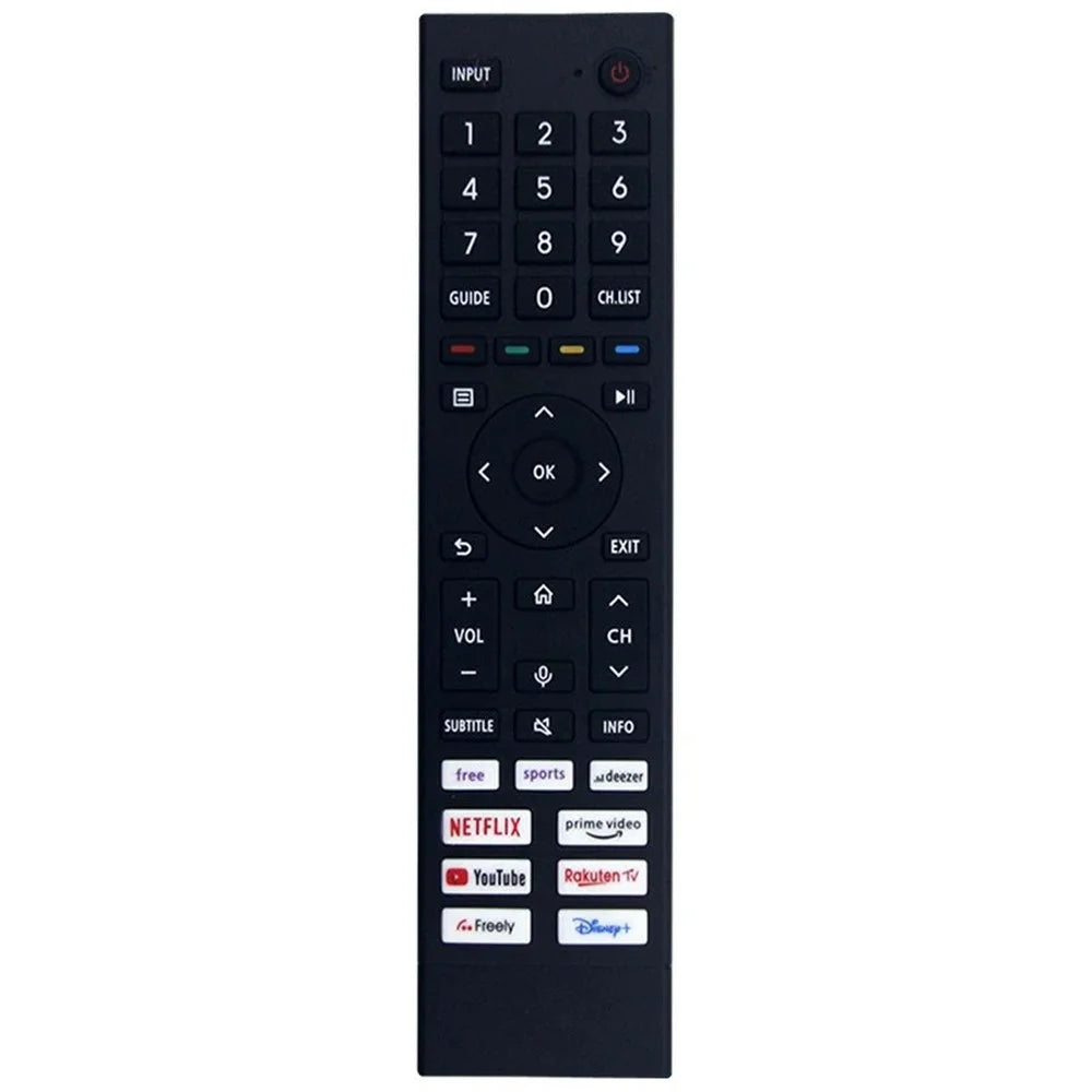 CT-8575 Remote Control for Toshiba TV 10m Range No Voice Function Infrared IR Television Controller Replacement - 1