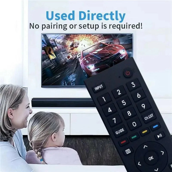 CT-8575 Remote Control for Toshiba TV 10m Range No Voice Function Infrared IR Television Controller Replacement - 2