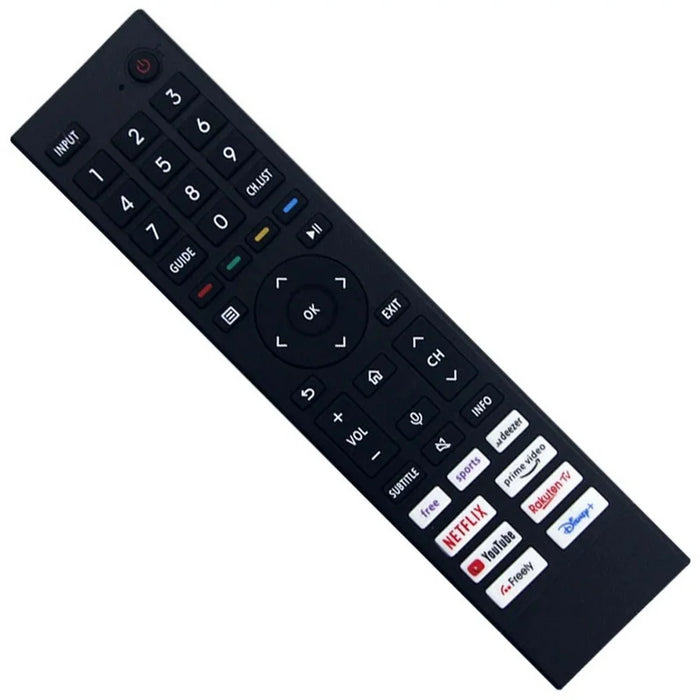 CT-8575 Remote Control for Toshiba TV 10m Range No Voice Function Infrared IR Television Controller Replacement - 4