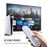 JYS-P5235 Remote Control for Sony PlayStation 5 / 5 Pro / 5 Slim IR Controller Support Voice Control - White - 6