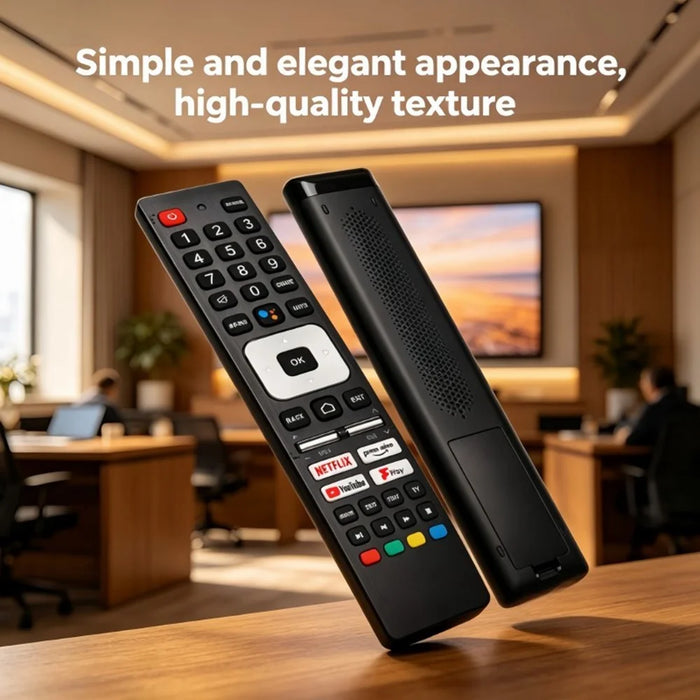 RMC0139N For Sharp TV Voice Remote Control Replacement 10m Range Handheld Controller - 3