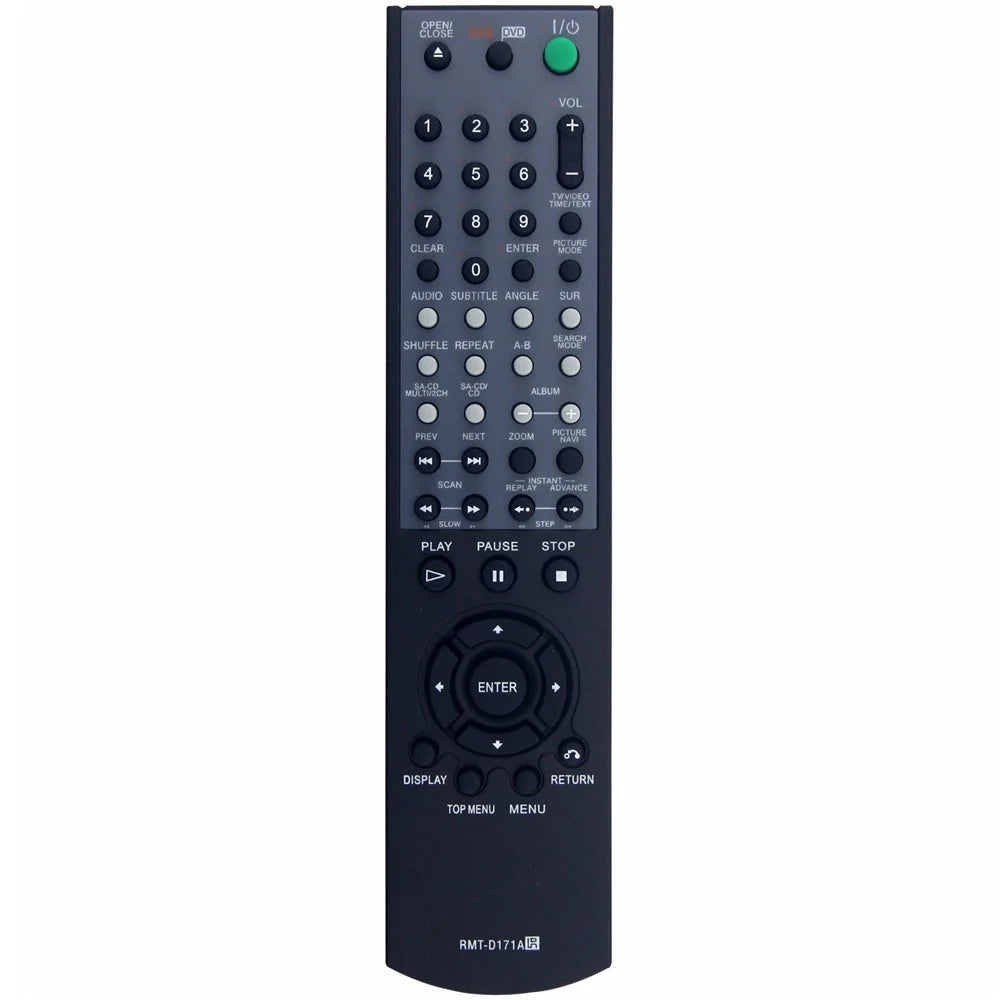 RMT-D171A For Sony DVD Wireless Remote Control Infrared Replacement Ergonomic Controller - 1