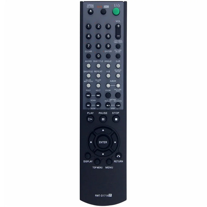 RMT-D171A For Sony DVD Wireless Remote Control Infrared Replacement Ergonomic Controller - 1