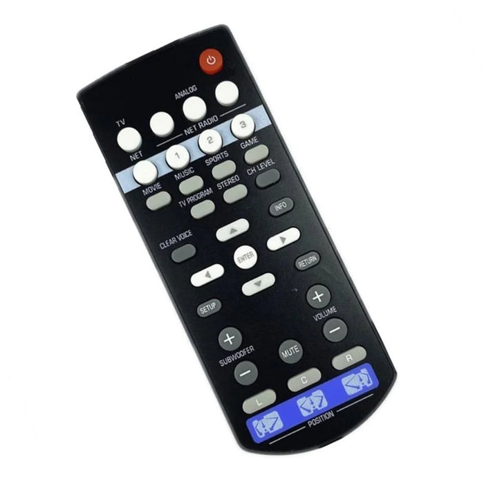 FSR86 ZP80780 For Yamaha Soundbar Ergonomic Remote Control 8m Range Infrared Wireless Controller - 5
