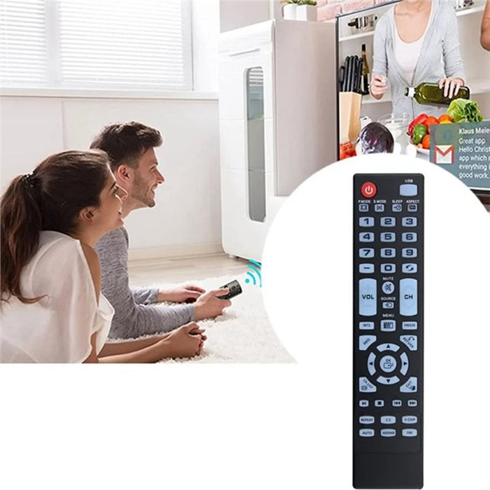 ELEFW248 For Element TV Remote Control Ergonomic 1-10m Range Infrared Controller Replacement - 5