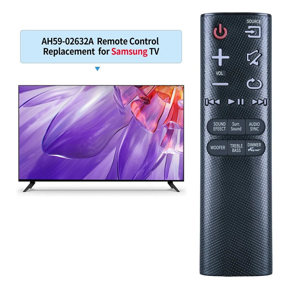 AH59-02632A For Samsung Soundbar Remote Control 10m Range Infrared Controller Replacement - 3